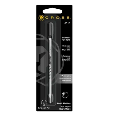 CROSS TÜKENMEZ KALEM REFİLİ MEDIUM SİYAH 8513D