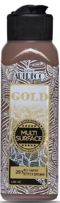 ARTDECO AKRİLİK BOYA GOLD MULTI-SURFACE 140 ML ACI KAHVE Y-G70R-293
