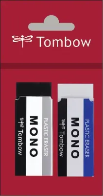 TOMBOW SİLGİ MONO BEYAZ 17x11x43 MM 2 Lİ T-PE-01A.P2