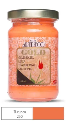 ARTDECO EBRU BOYASI GOLD 105 ML TURUNCU Y-018D-250