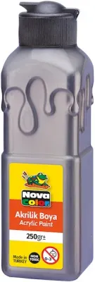 NOVA COLOR AKRİLİK BOYA 250 GR GRİ NC-3038