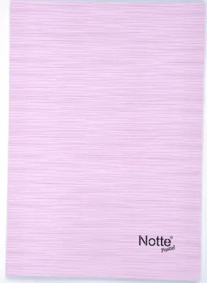 NOTTE DEFTER A4 PASTEL PP 100 YP ÇİZGİLİ  10-338