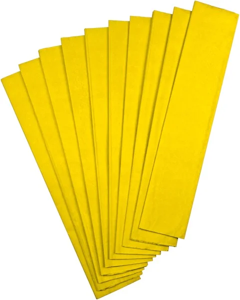 NOVA COLOR KREPON KAĞIDI 10 LU SARI NC-650