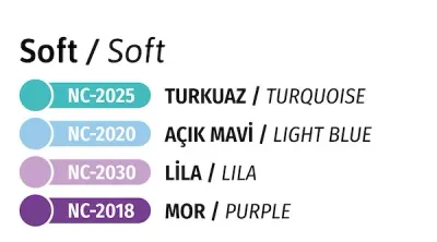 NOVA COLOR AKRİLİK POURİNG SET SOFT NC-2517