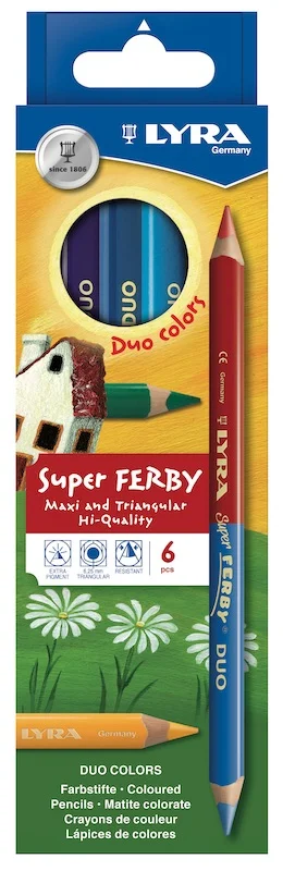 LYRA KURU BOYA SUPER FERBY DUO 6 LI L3791069