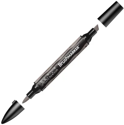 W&amp;N PROMARKER BRUSH KALEM WARM GREY 3 132 WN-0204132