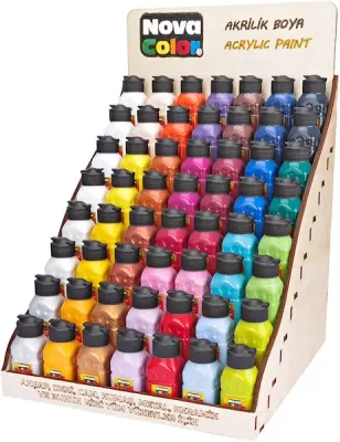 NOVA COLOR AKRİLİK BOYA 100 GR STAND NC-2100