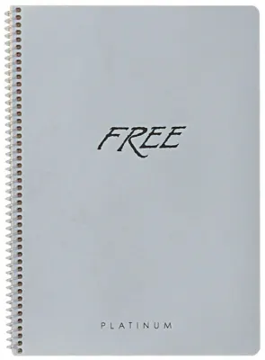 KESKİN DEFTER FREE PLATİNUM A4 PP KAPAK SPİRALLİ 120 YP. ÇİZGİLİ 320351