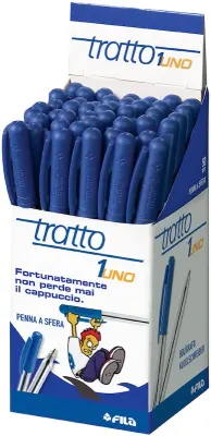 TRATTO TÜKENMEZ KALEM 1 1.0 50 Lİ MAVİ 820501