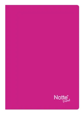 NOTTE DEFTER A4 TREND PP 120 YP. ÇİZGİLİ  10-366