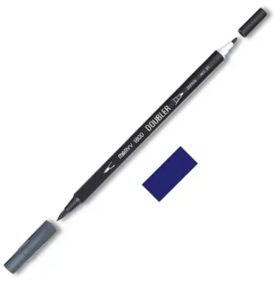 MARVY FIRÇA KALEM BRUSH PEN ÇİFT UÇLU 1800-086 AFRTCANVIOL