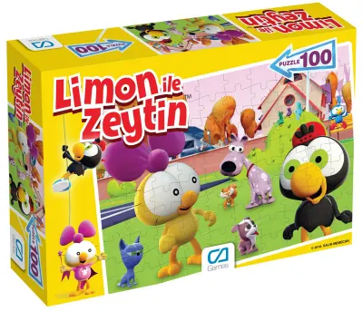 CA GAMES PUZZLE 100 PARÇA LİMON İLE ZEYTİN 5084