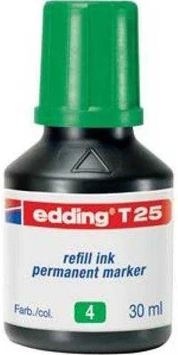 EDDING PERMANENT MÜREKKEP 30 ML E-T25 YEŞİL