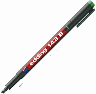 EDDING ASETAT KALEMİ E-143B 4 LÜ POŞET