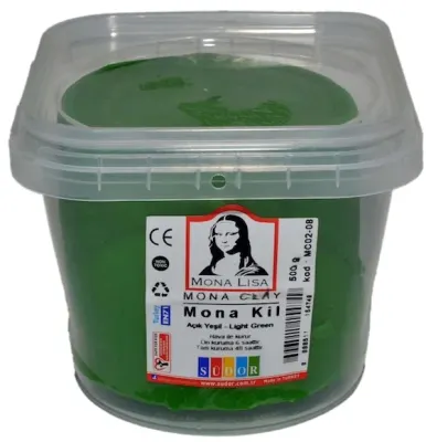 SÜDOR KİL MONA 500 GR AÇIK YEŞİL MC02-08
