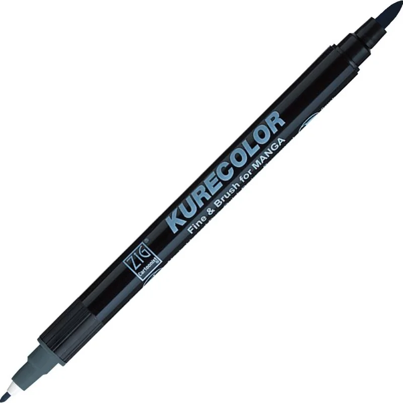 ZIG MANGAKA FINE&amp;BRUSH CNKC-2200 827 BLUE GRAY 4