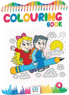 CA GAMES COLOURING BOOK-4 1014