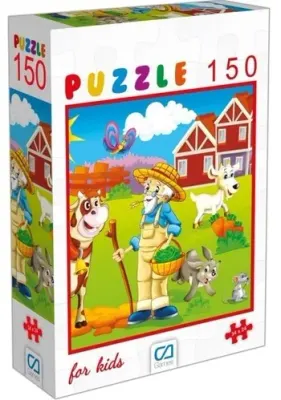 CA GAMES PUZZLE 150 PARÇA ÇİFTLİK 6102