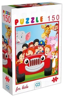 CA GAMES PUZZLE 150 PARÇA HAYVANLAR 6103