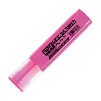KRAF FOSFORLU KALEM 330 PEMBE