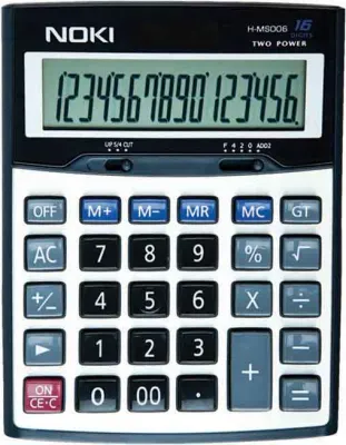NOKİ HESAP MAKİNESİ 16 HANE H-MS006