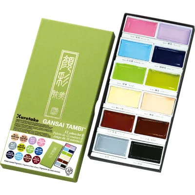 ZIG SULUBOYA GANSAI TAMBI MC20/12V II 12 LI PASTEL