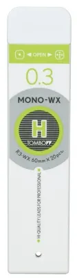 TOMBOW MİN MONO-WX PROFESYONEL 0.3 H 20 Lİ TÜP T-R3-WX H LIV