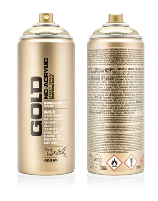 MONTANA GOLD AKRİLİK SPREY BOYA 400 ML GOLD CHROME M3000 LV-MO-285943