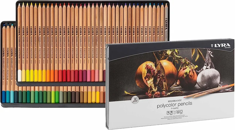 LYRA KURU BOYA REMBRANDT POLYCOLOR 72 LI METAL KUTU L2001720