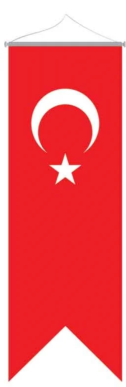BUKET BAYRAK KIRLANGIÇ TÜRK 100X400 BKT-135