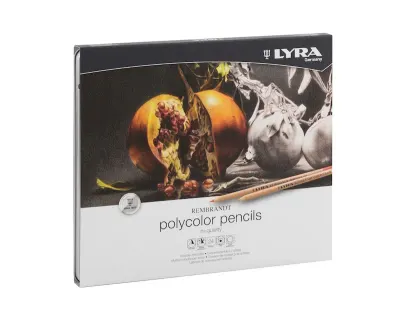 LYRA KURU BOYA REMBRANDT POLYCOLOR 24 LÜ METAL KUTU L2001240