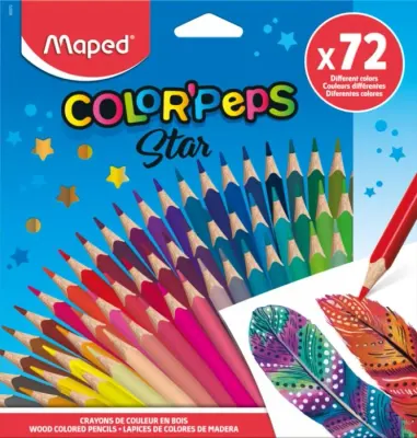 MAPED KURU BOYA COLOR'PEPS 72 Lİ KUTU 832072