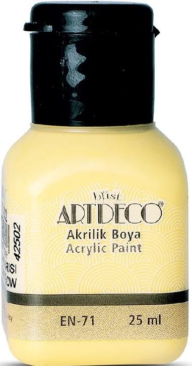 ARTDECO AKRİLİK BOYA 25 ML KANARYA SARI Y-070A-3032