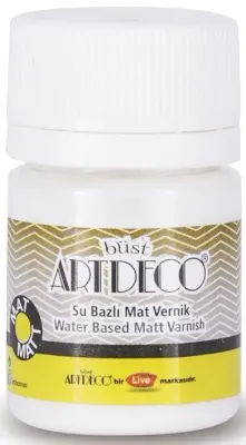 ARTDECO VERNİK SU BAZLI MAT 25 ML Y-053A-973