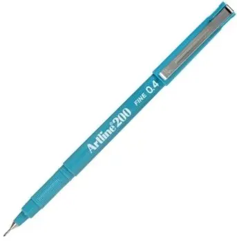 ARTLINE KEÇE UÇLU YAZI KALEMİ SUPER FINE 220N 0.2 TURKUAZ A-EK-220N TURQU