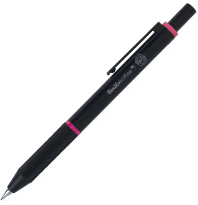 SCRIKSS OFFICE VERSATİL KALEM TWIST 0.7 ŞEFFAF AMBALAJ PEMBE
