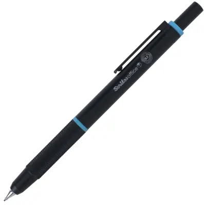 SCRIKSS OFFICE VERSATİL KALEM TWIST 0.7 ŞEFFAF AMBALAJ MAVİ