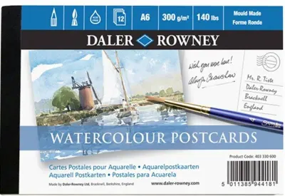 DALER ROWNEY SULU BOYA BLOĞU A6 LANGTON KARTPOSTAL 403330600
