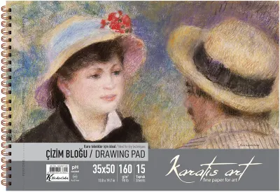 KESKİN KARATİS ART 160GR 35*50 RESİM KAĞIDI 50Lİ PAKET 485006-99