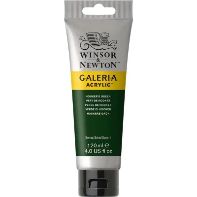 W&amp;N AKRİLİK BOYA GALERIA 120 ML HOOKER’S GREEN 311 WN-2131311