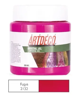 ARTDECO KRİSTAL JEL 220 ML FUŞYA Y-054N 2132