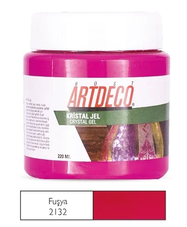 ARTDECO KRİSTAL JEL 220 ML FUŞYA Y-054N 2132