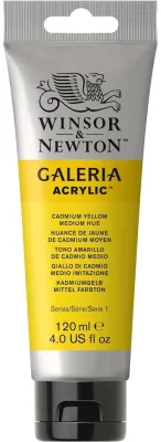 W&amp;N AKRİLİK BOYA GALERIA 120 ML CADMIUM YELLOW MEDIUM HUE 120 WN-2131120