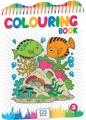CA GAMES COLOURING BOOK-3 1013