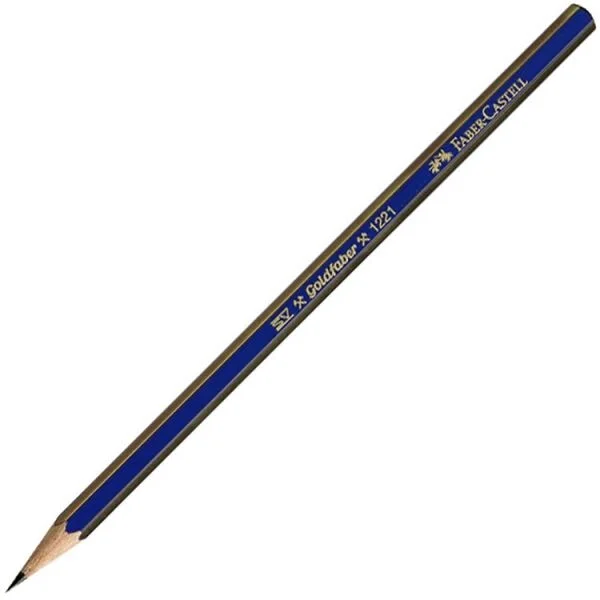 FABER KURŞUN KALEM GOLD DERECELİ 1221 12 Lİ 6B 112506