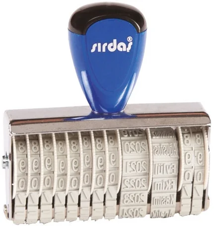 SIRDAŞ TARİH KAŞESİ + NUMARATÖR  8 HANE 808