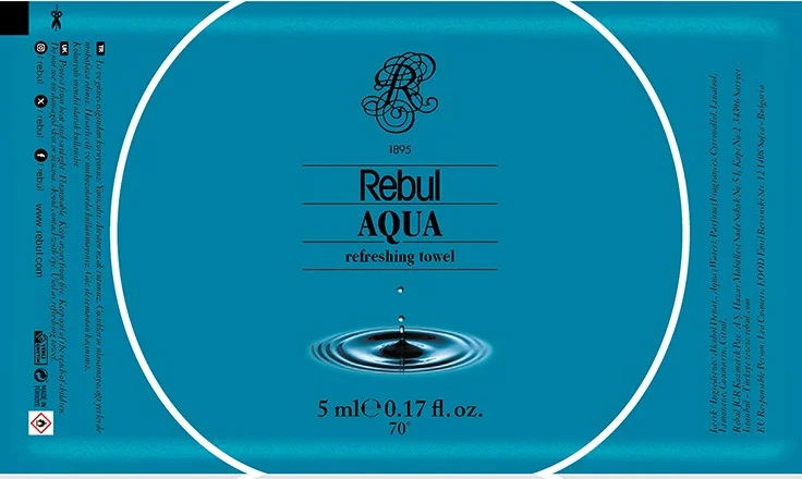 REBUL KOLONYALI MENDİL AQUA  TM1107.00029
