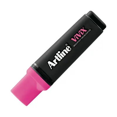 ARTLINE FOSFORLU KALEM VIVIX FOSFORLU PEMBE A-EK-670 F.PINK