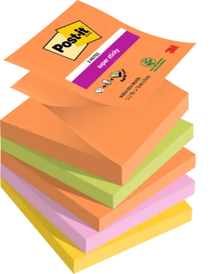 POST-IT YAPIŞKANLI NOT KAĞIDI SS BOOST 76x76 Z NOT 90 YP 6 LI PAKET R330-5SS 550600511000