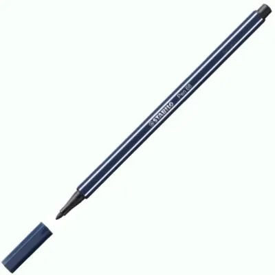 STABILO KEÇELİ KALEM PEN 68 MAVİ SİYAH 68/98